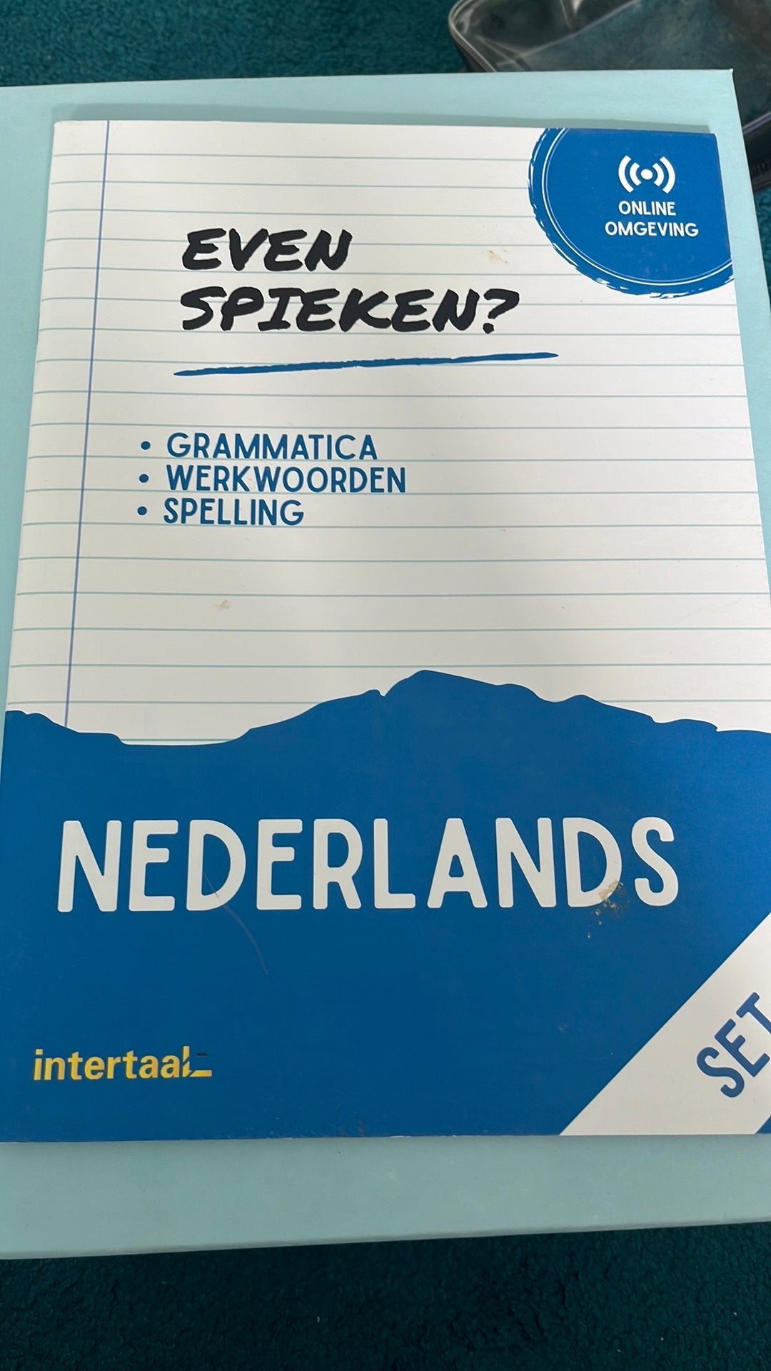Even Spieken - Nederlands grammatica, spelling, werkwoorden, Boeken, Ophalen of Verzenden, Zo goed als nieuw, Overige niveaus