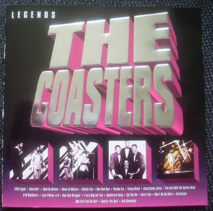 The Coasters - Legends (CD) greatest hits, Cd's en Dvd's, Gebruikt, Ophalen of Verzenden, Verzamelalbum, Rock-'n-roll