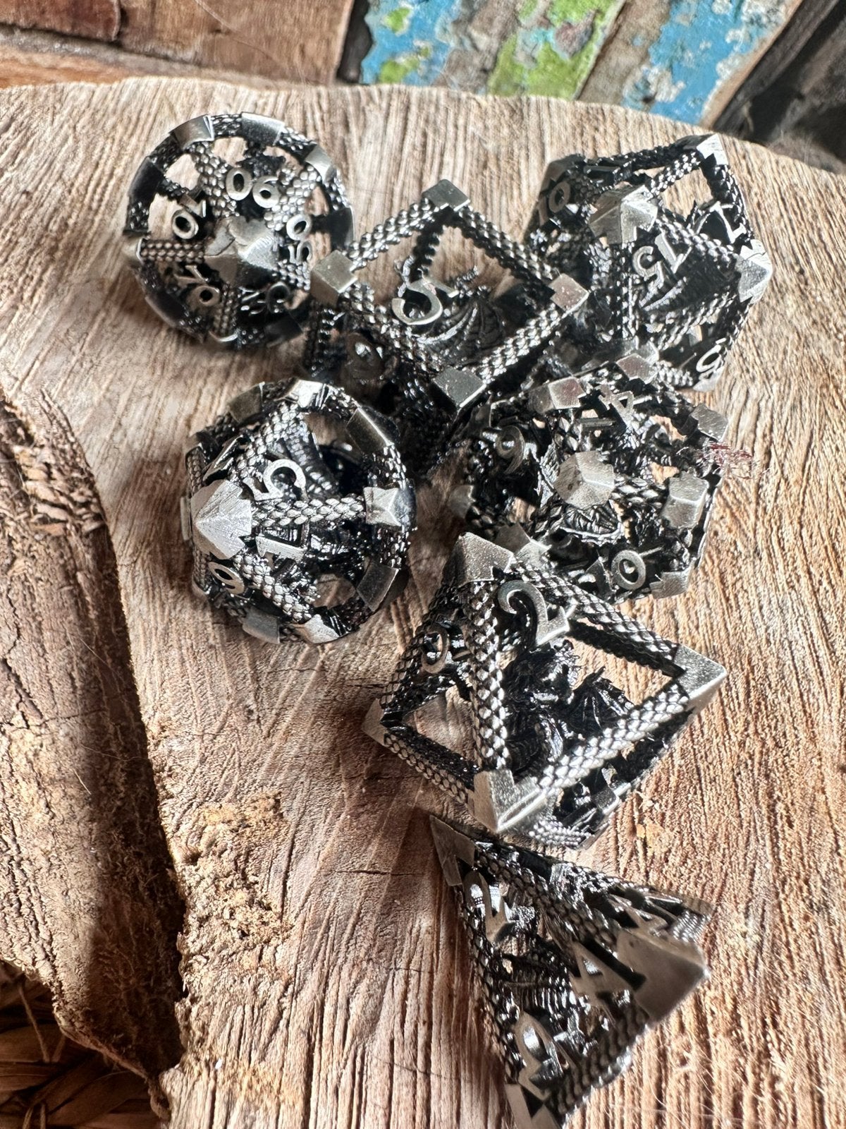 DND dice / Dragons / Draken / RPG / Metal gear / Nieuw, Ophalen of Verzenden, Nieuw