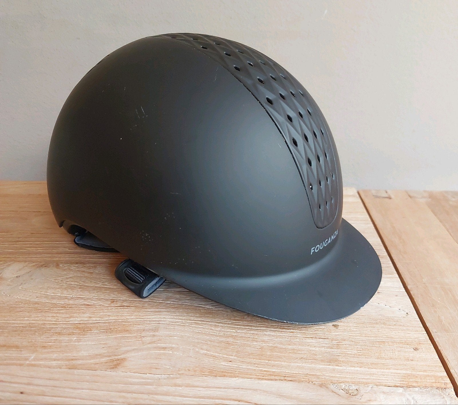Paardrijhelm/Cap - maat S/54cm  *ALS NIEUW*, Dieren en Toebehoren, Paardrijkleding, Fouganza, Kinderen, Ophalen of Verzenden, Zo goed als nieuw