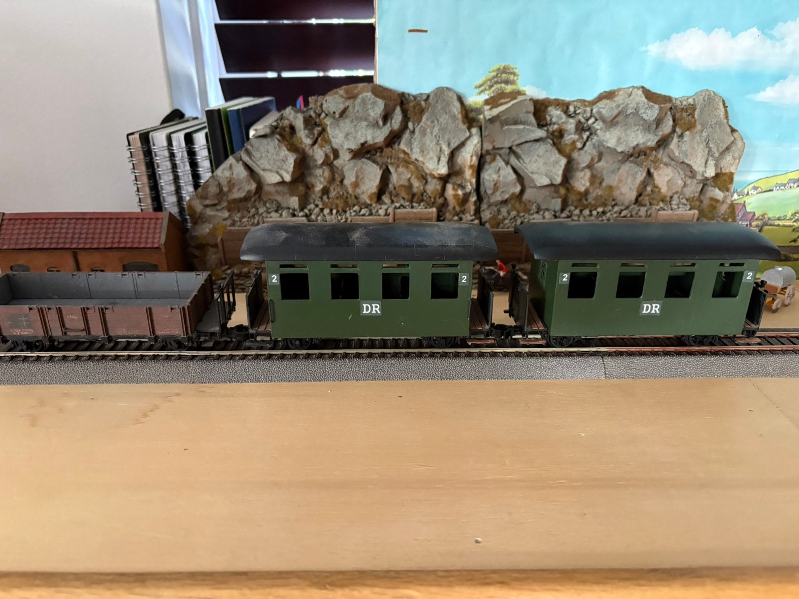 Fleischmann Magic train 3x wagons, Gebruikt, Gelijkstroom, Verzenden, Fleischmann