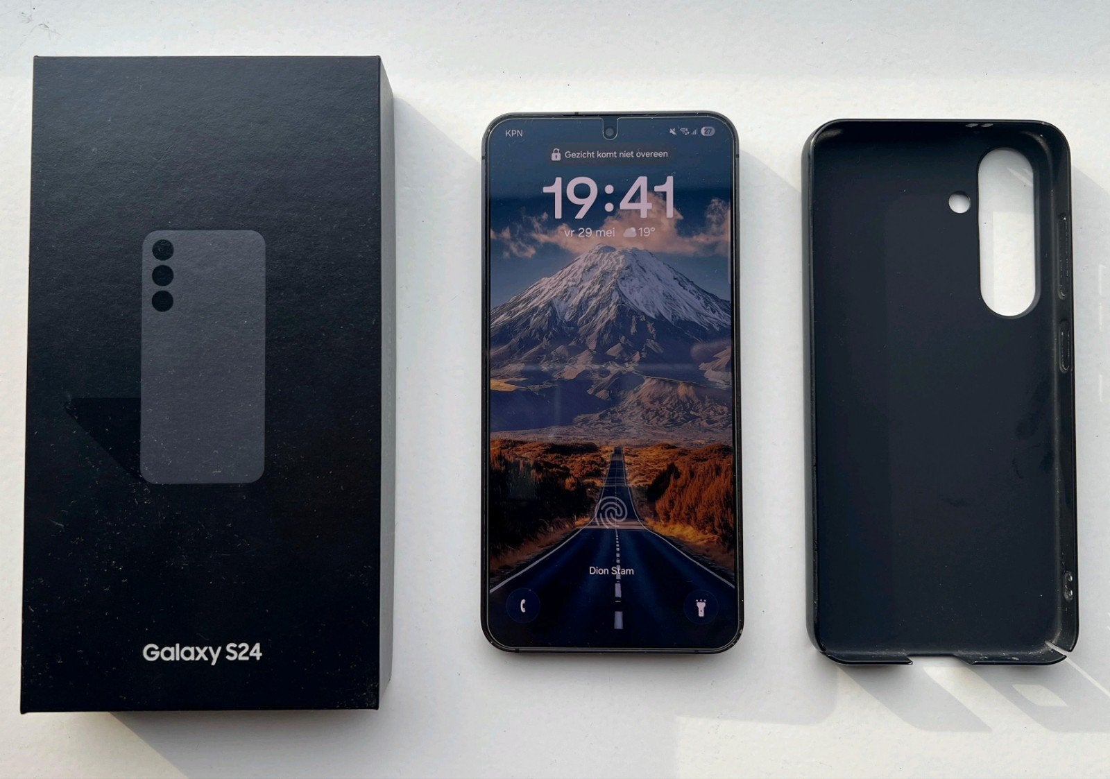 Samsung Galaxy S24 (128GB) - Onyx Black, Ophalen, Galaxy S24, Zwart, Zo goed als nieuw