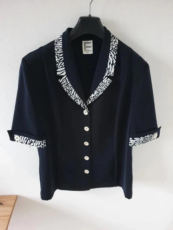 Zwart 2 delig pak Frankenwalder maat 44, Kleding | Dames, Kostuum of Pak, Zwart, Maat 42/44 (L), Ophalen of Verzenden