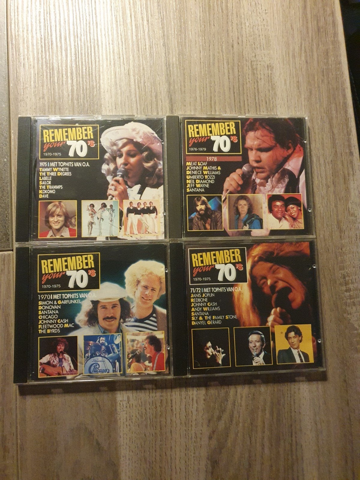 4x cd remember your 70's, Cd's en Dvd's, Ophalen of Verzenden, Zo goed als nieuw, Pop