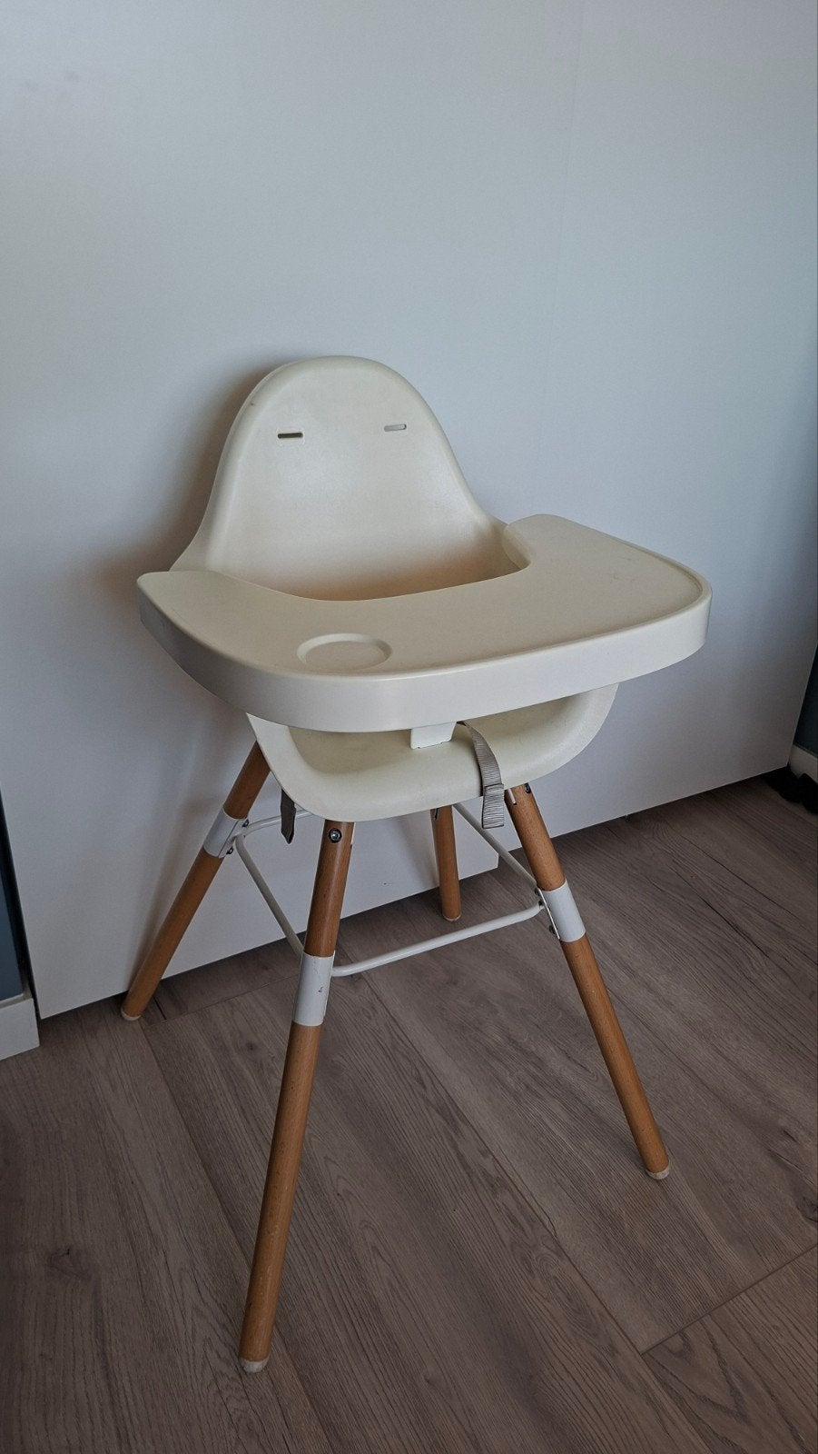 2x Childhome Evolu 2 meegroeistoel met opzettafel, Ophalen of Verzenden, Gebruikt, Meegroeistoel, Gordel(s)