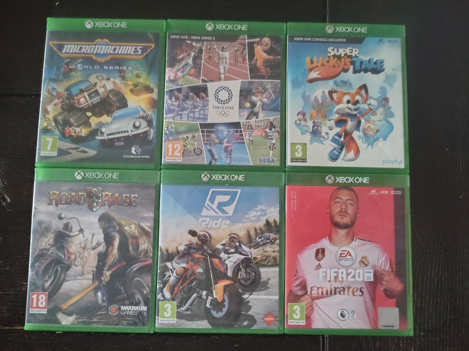 Set van 6 Xbox One games, Ophalen of Verzenden, Gebruikt