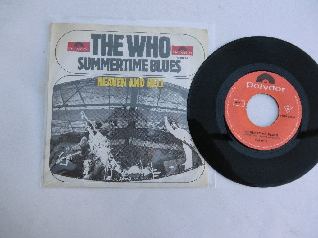 The Who Summertime Blues, Ophalen of Verzenden, Zo goed als nieuw, 7 inch, Rock en Metal