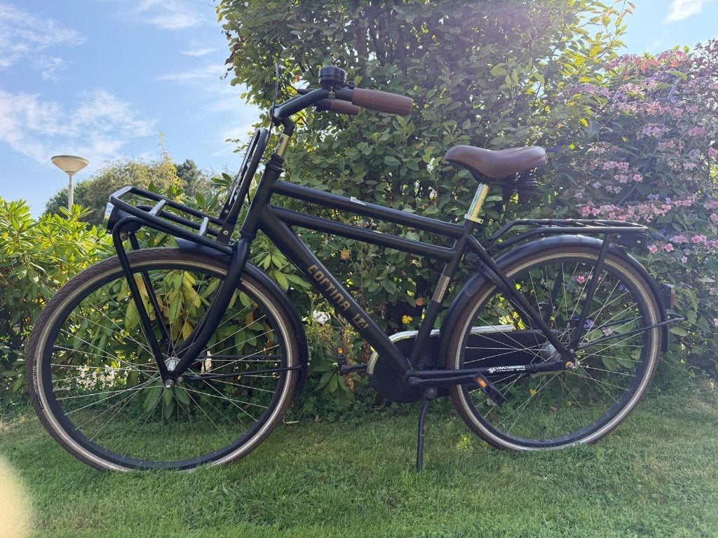 Cortina U4 transportfiets jongen, Ophalen, Terugtraprem, 24 inch, Versnellingen