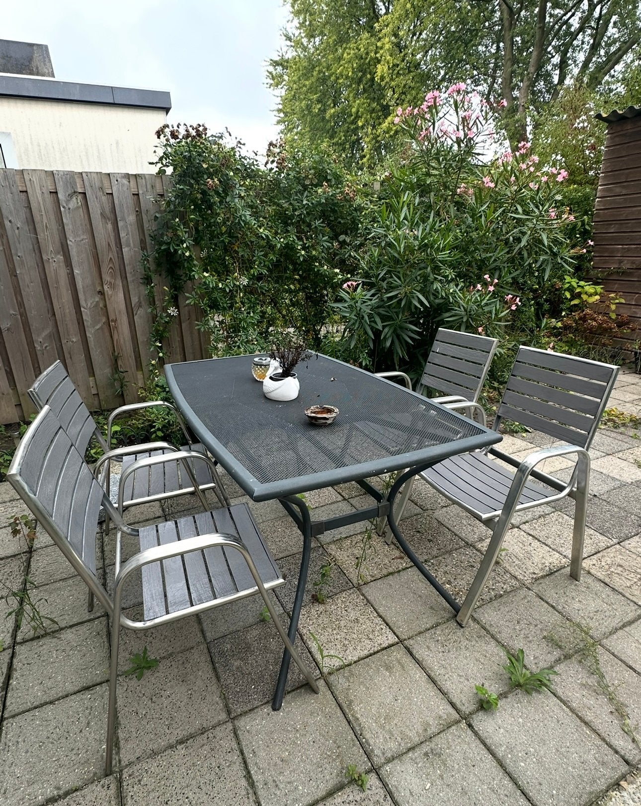 Tuinset, Tuin en Terras, Ophalen, Gebruikt, 4 zitplaatsen