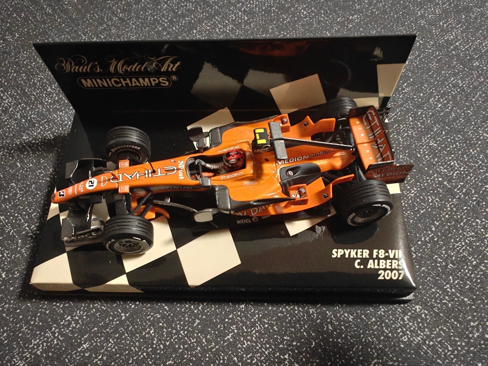 Spyker F8-VII Christijan Albers 2007, Ophalen of Verzenden, Zo goed als nieuw, Auto