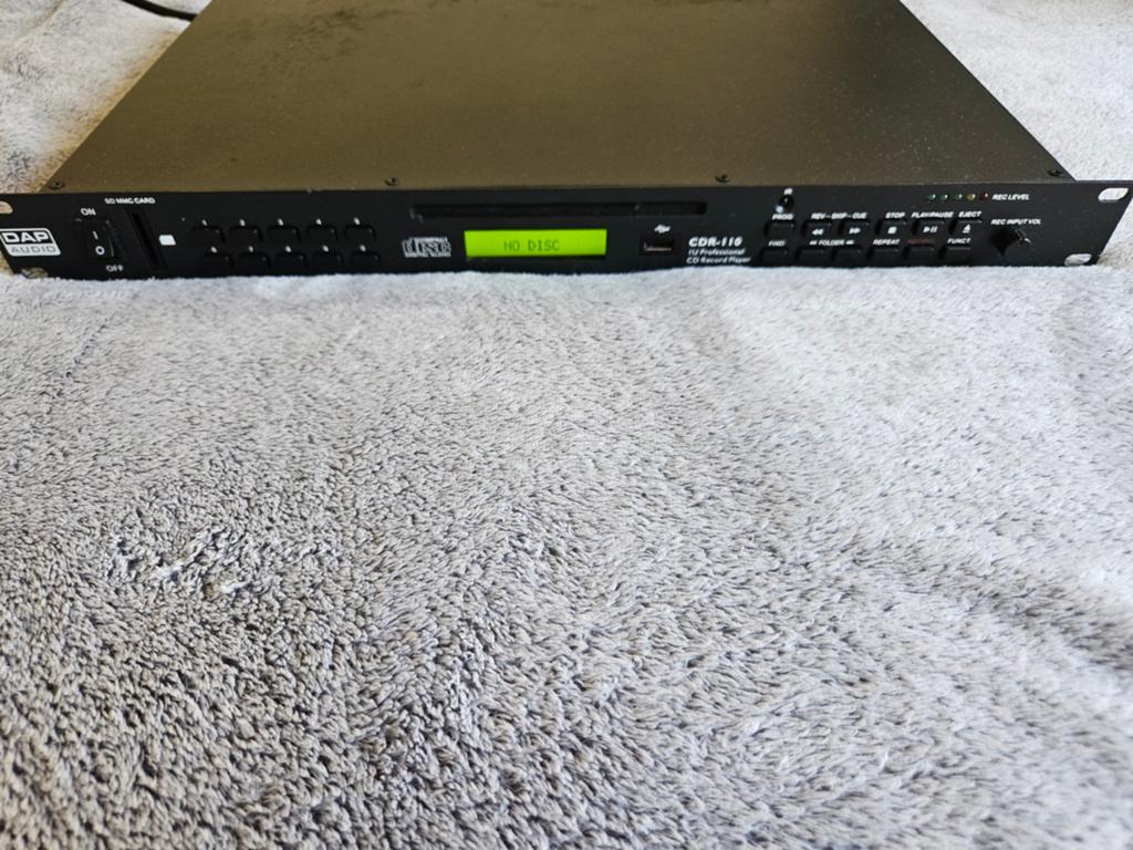 DAP CDR 110, Ophalen, Audio
