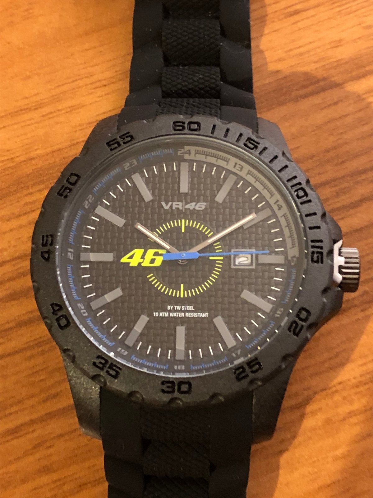 VR46-TW Steel - Valentino Rossi Special Edition -2000-2010, Sieraden, Tassen en Uiterlijk, Horloges | Heren, Overige merken, Staal