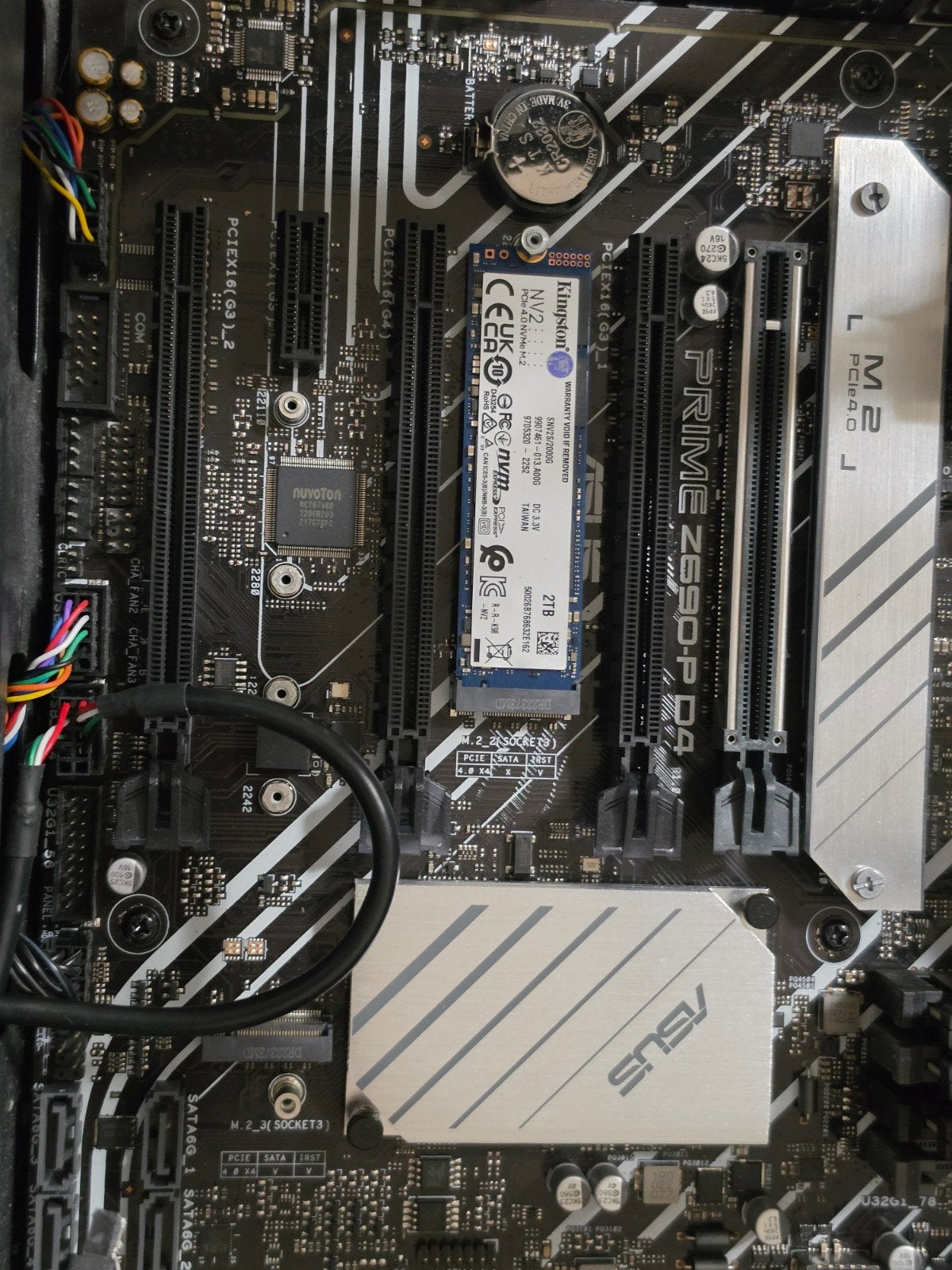 ASUS PRIME Z690-P D4 Moederbord, Computers en Software, LGA 1700, DDR4, Ophalen of Verzenden, Zo goed als nieuw