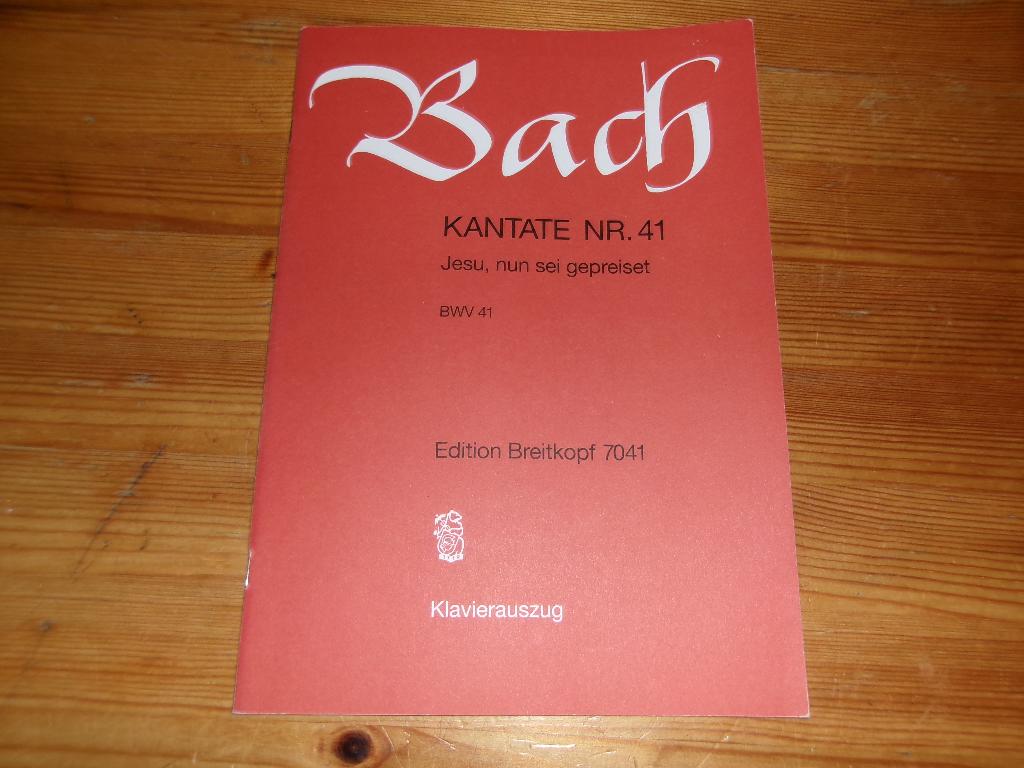 Bach - kantate nr. 41 Bmv 41, Muziek en Instrumenten, Klassiek, Ophalen of Verzenden, Artiest of Componist, Gebruikt