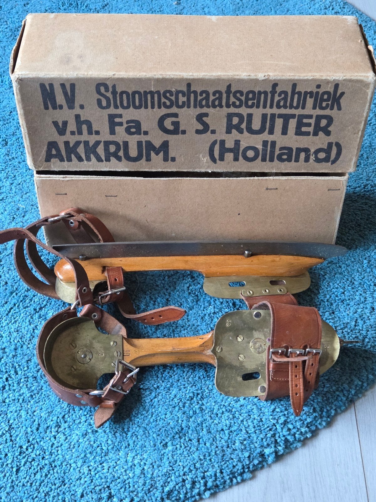 Antieke Friese doorlopers van N.V. Stoom Schaatsenfabriek, Ophalen of Verzenden
