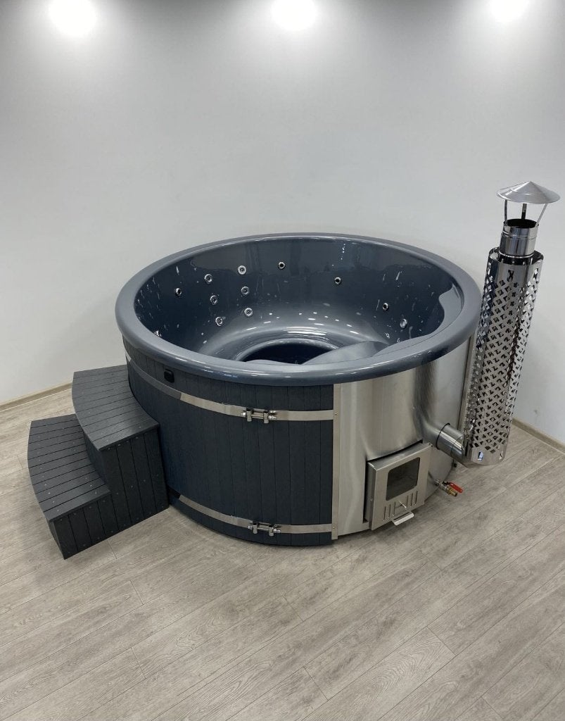 professionele hottubs 316 rvs dikke issolatie dikke kuip etc, Tuin en Terras, Ophalen of Verzenden, Nieuw, Vast