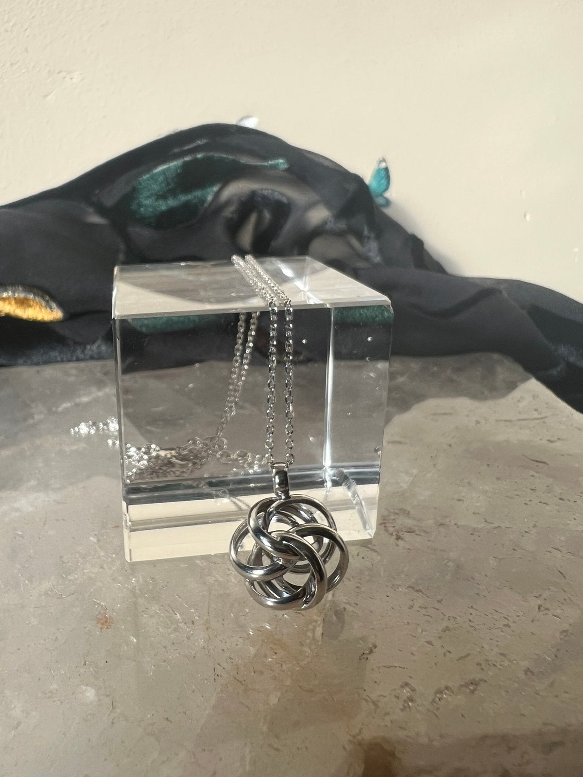 Ketting & hanger sterling zilver uniek topkado uniek SALE, Magnolia11, Nieuw, Ophalen of Verzenden, Met edelsteen