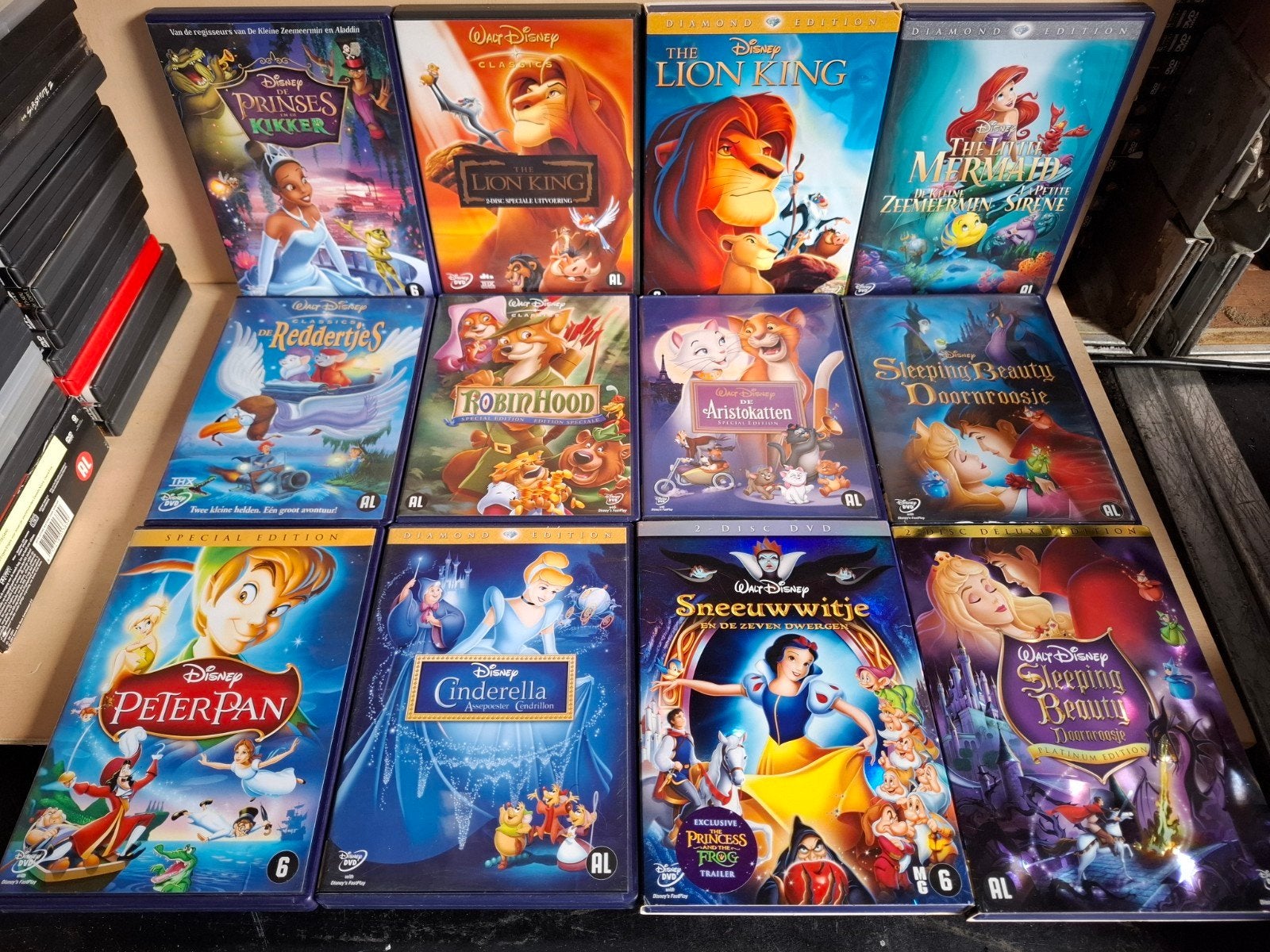 Disney DVD Collectie - Dvd’s voor € 1,- per stuk, Cd's en Dvd's, Animatie, Nederlands, Ophalen of Verzenden, Zo goed als nieuw