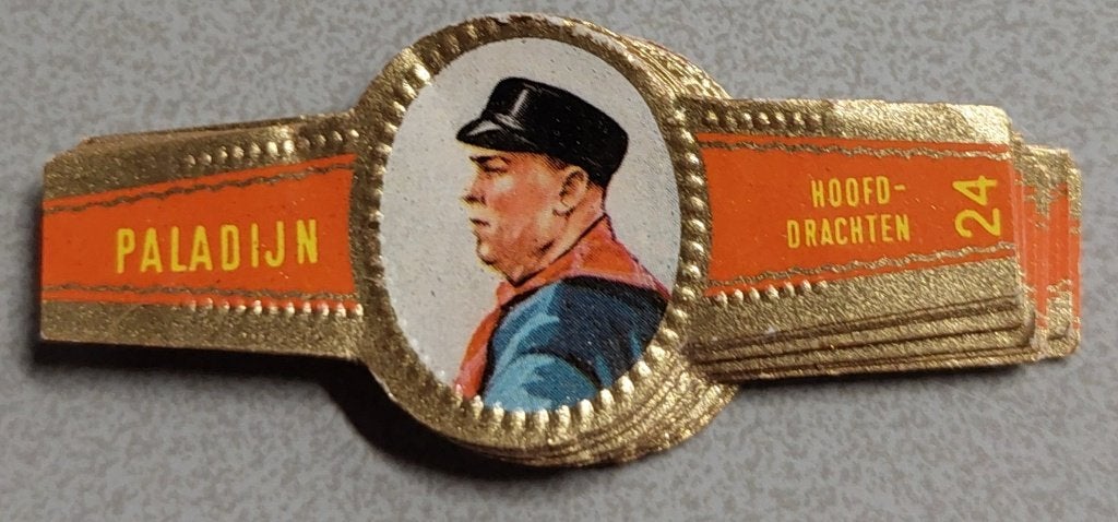 Sigarenbandjes, Verzamelen, Rookartikelen, Aanstekers en Luciferdoosjes, Ophalen of Verzenden, Gebruikt, Sigarenbandjes