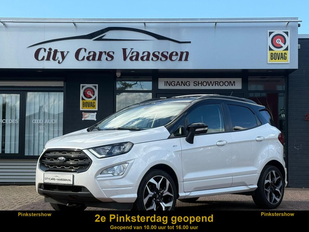 Ford EcoSport 1.0 EcoBoost ST-Line Black automaat 125 pk nav, Gebruikt, Ecosport, Wit, Bedrijf