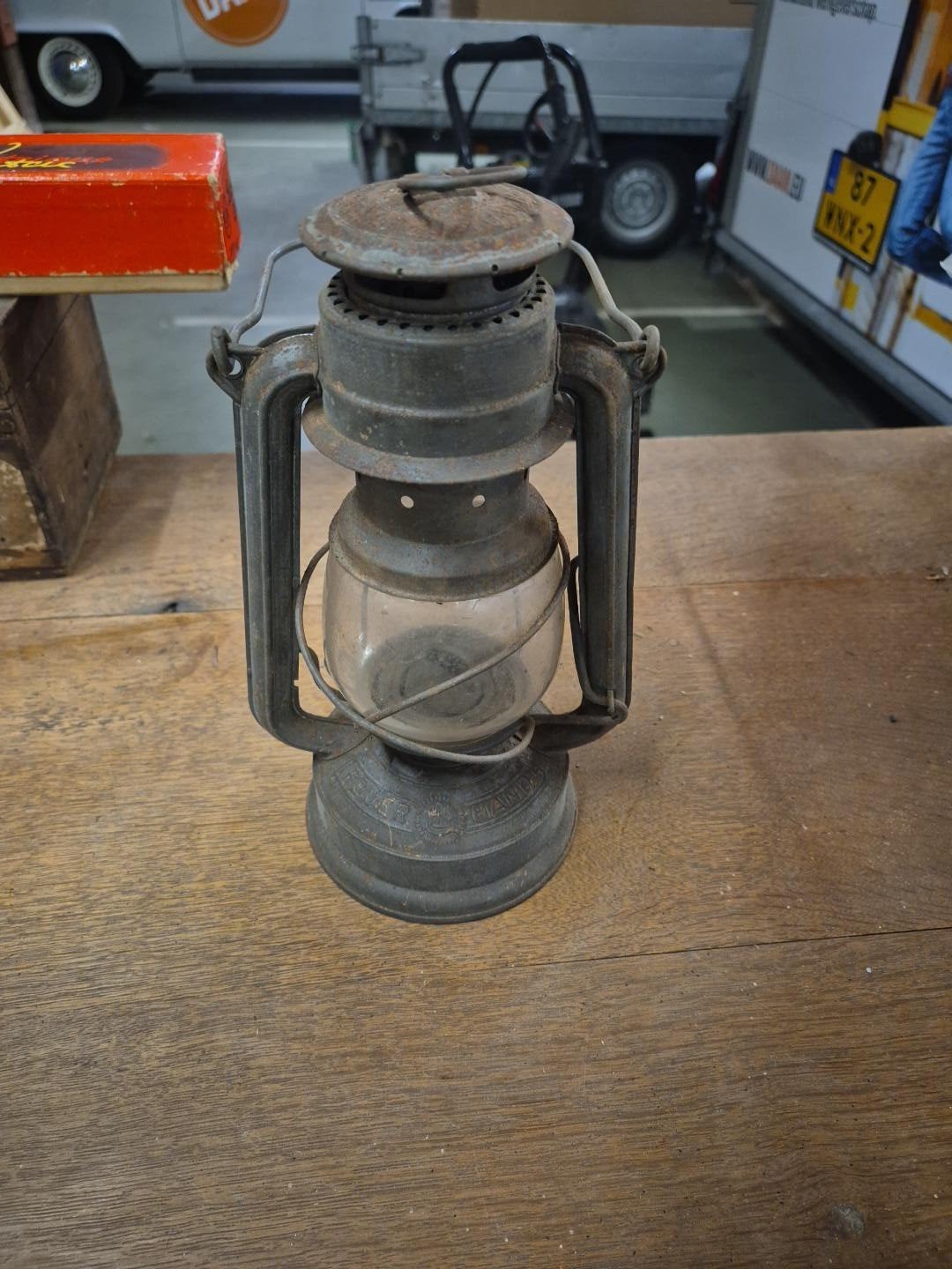 Originele Feuerhand Nr. 275 Baby stormlantaarn – Jenaer Glas, Ophalen