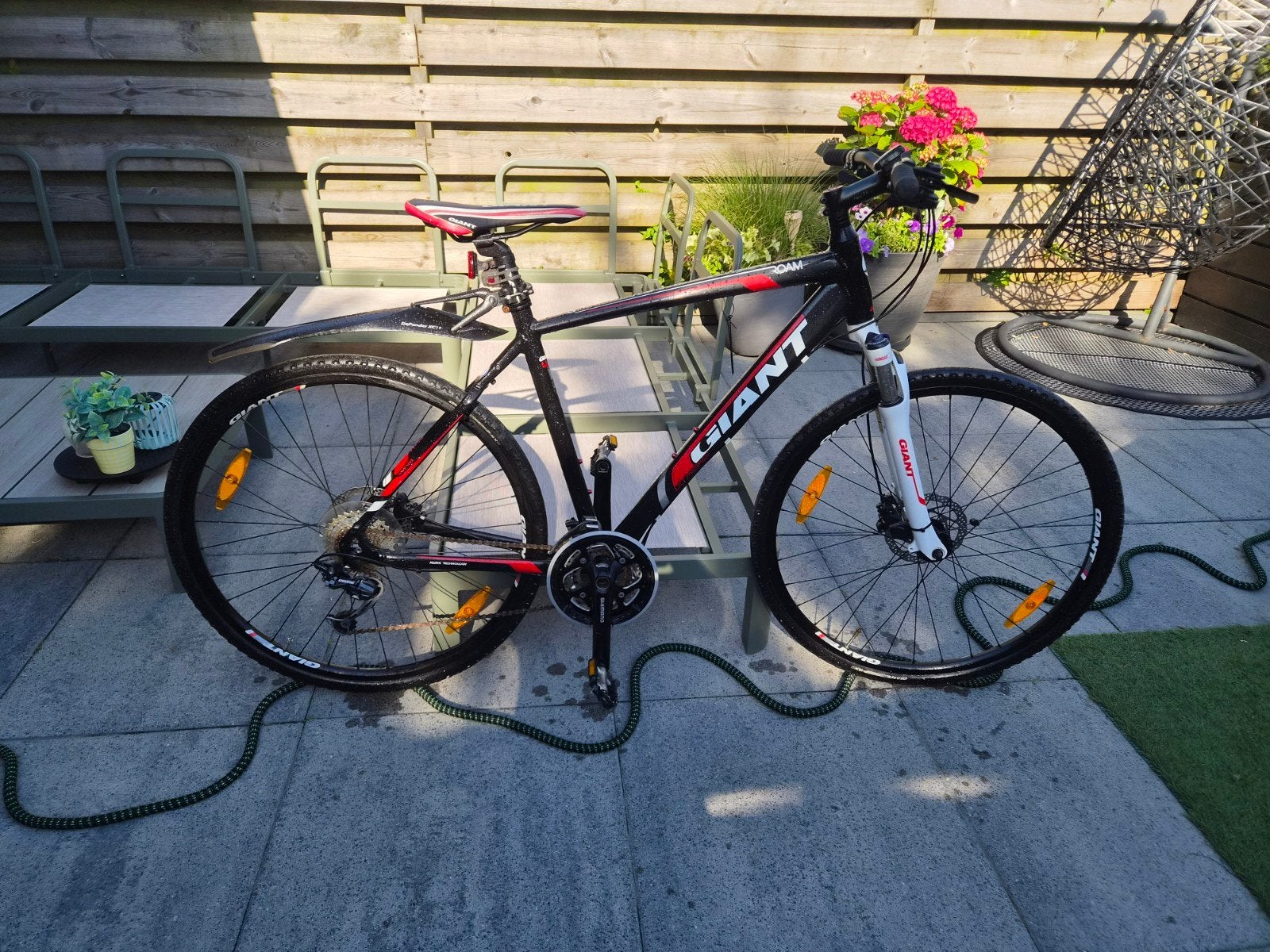 Giant Roam XR Hybride Fiets, Fietsen en Brommers, Fietsen | Heren | Sportfietsen en Toerfietsen, Ophalen, 28 inch, Vering, Giant