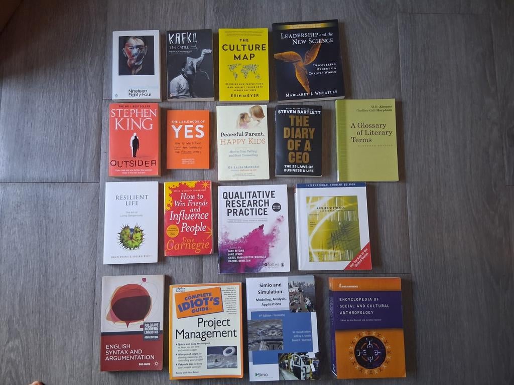 English Books (2 euros each): novels, self-help, academics, Ophalen of Verzenden, Overige thema's, Overige typen