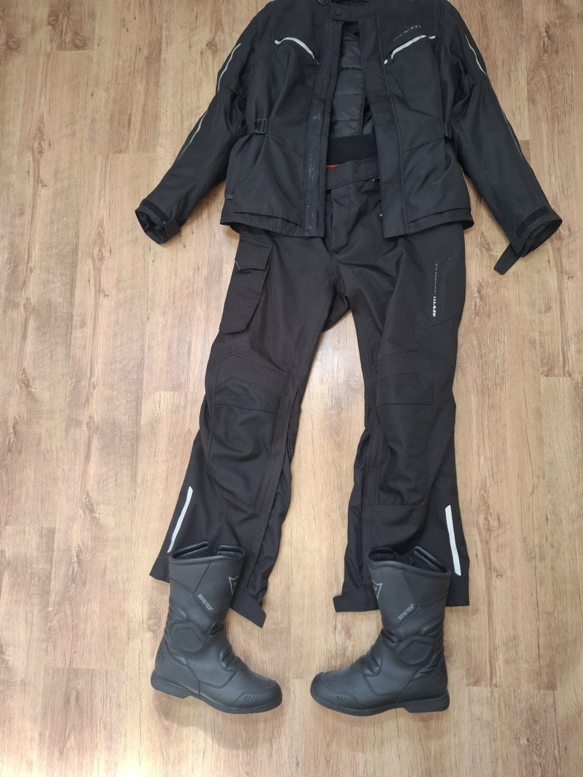 REV'IT! Motorpak (Jas, Broek) en Dainese Laarzen, Ophalen, Dainese, Dames, Laarzen