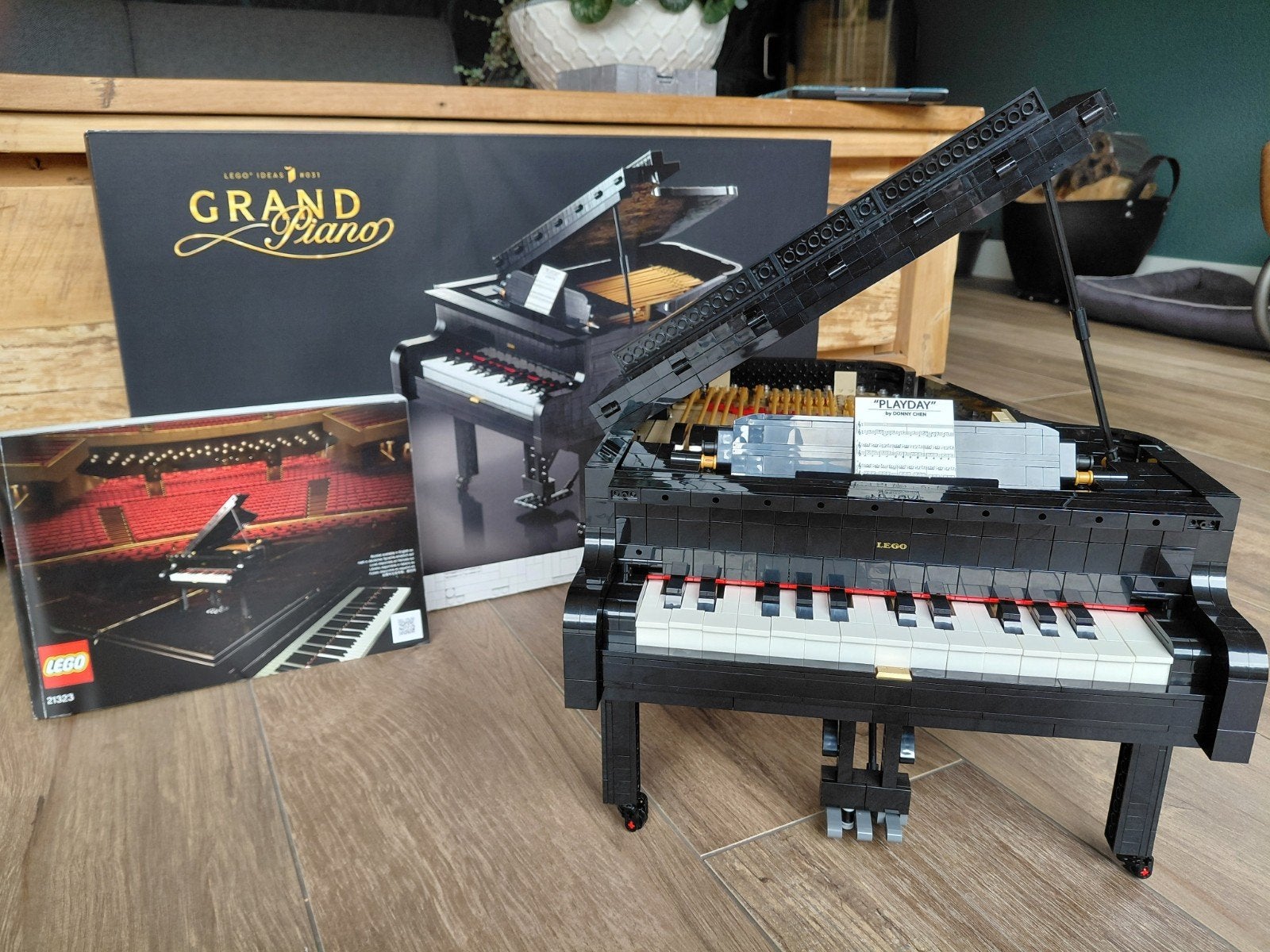Lego grand piano (vleugel) – 21323, Lego, Ophalen of Verzenden, Compleet, Complete set