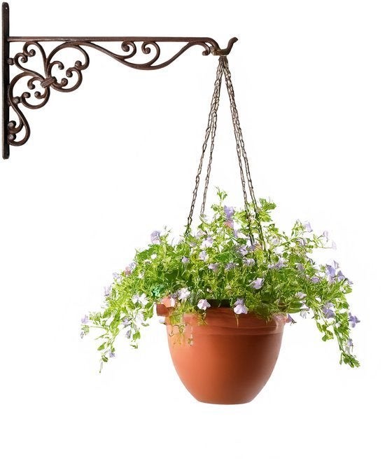 Hanging basket haak L, Minder dan 30 cm, Verzenden, Rond, Nieuw