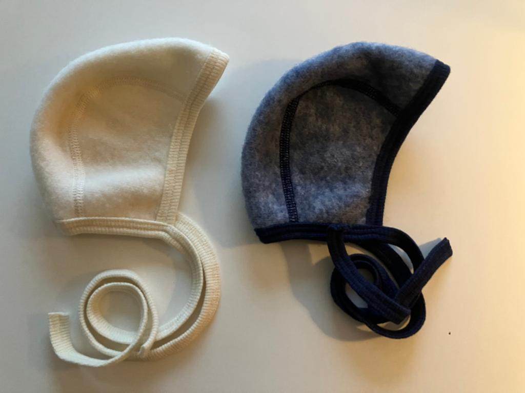 Baby wol- fleece strikmutsje, Ophalen, Jongetje of Meisje, Maat 56, Nieuw