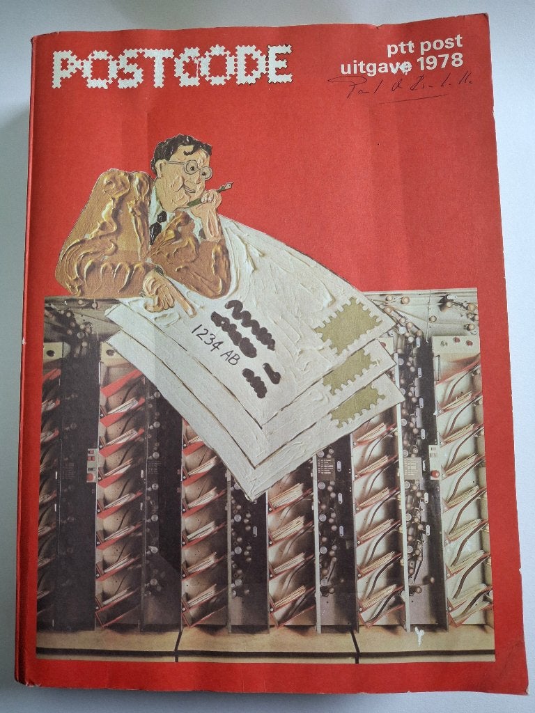 postcode boek 1978, Boeken, Ophalen of Verzenden, Gelezen, PTT Post