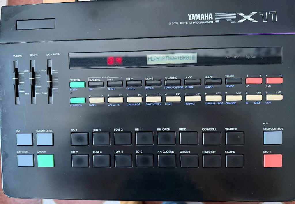 Yamaha RX11 drumcomputer, Ophalen of Verzenden, Gebruikt, Audio