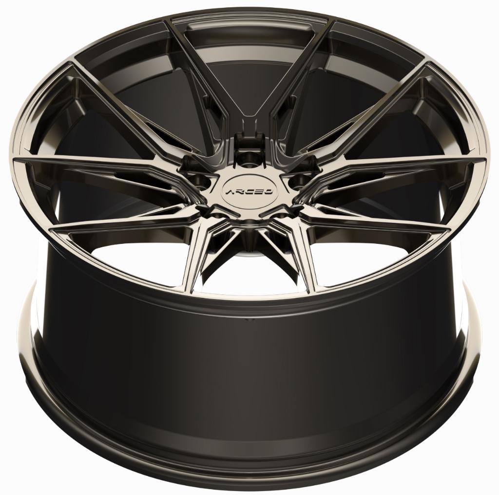 17" 5X100 ARCEO MARSEILLE Sportvelgen VW POLO AUDI A1 SEAT I, 215 mm, Velg(en), Verzenden, Nieuw