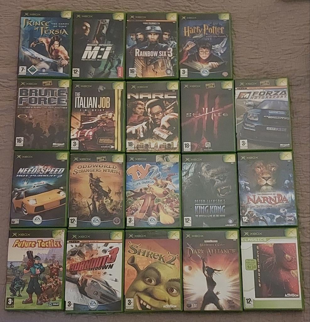 Xbox Games, Spelcomputers en Games, Games | Xbox Original, Gebruikt, Overige genres, 2 spelers, Eén computer