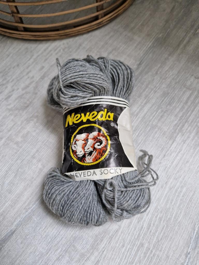 Nevada Socky Wol - Grijs, Ophalen of Verzenden, Nieuw, Breien, Wol of Garen