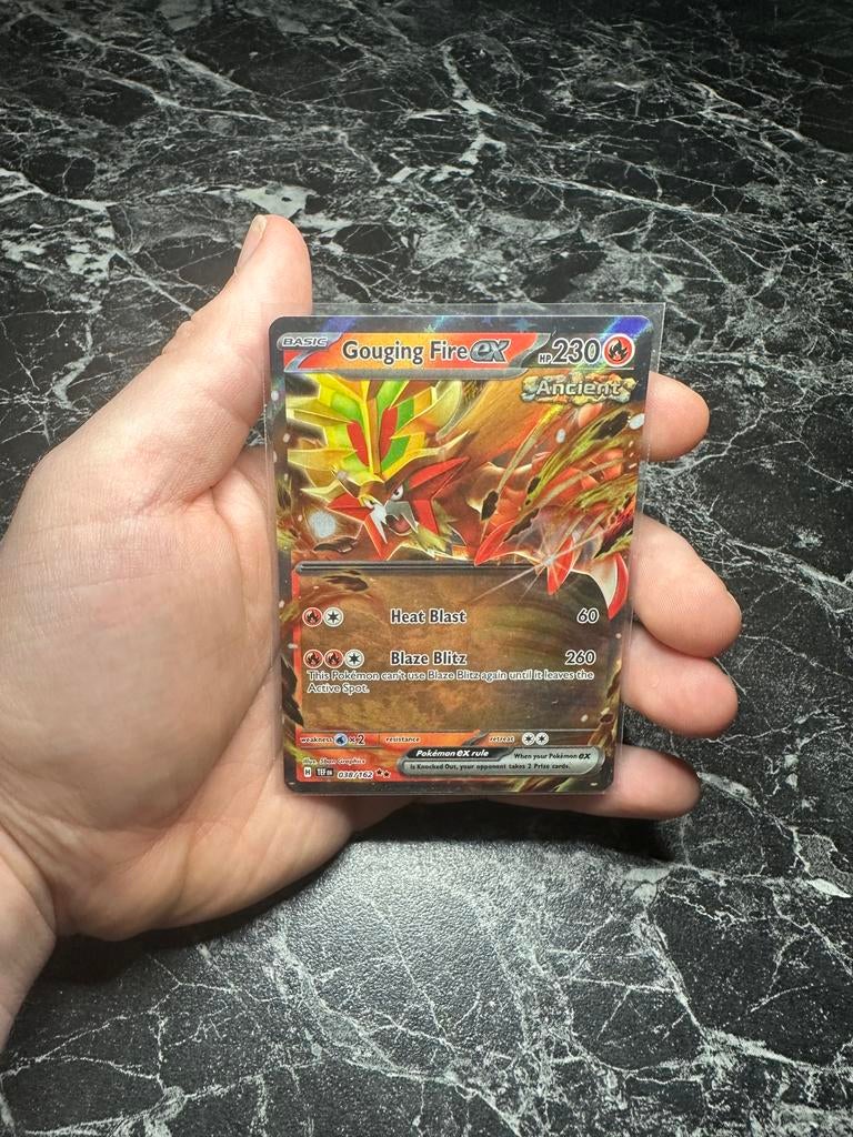 Gouging Fire Ex 038, Ophalen of Verzenden, Nieuw, Losse kaart, Foil