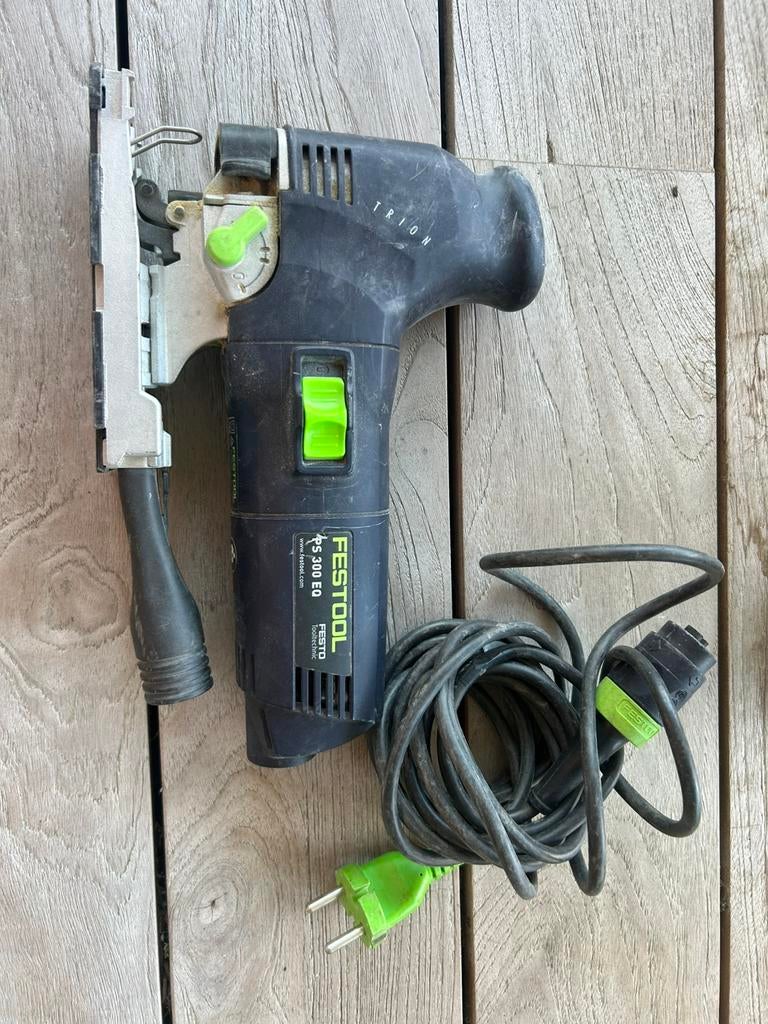 Festool decoupeerzaag ps 300 eq, Ophalen of Verzenden, Minder dan 600 watt, Decoupeerzaag, 30 tot 70 mm