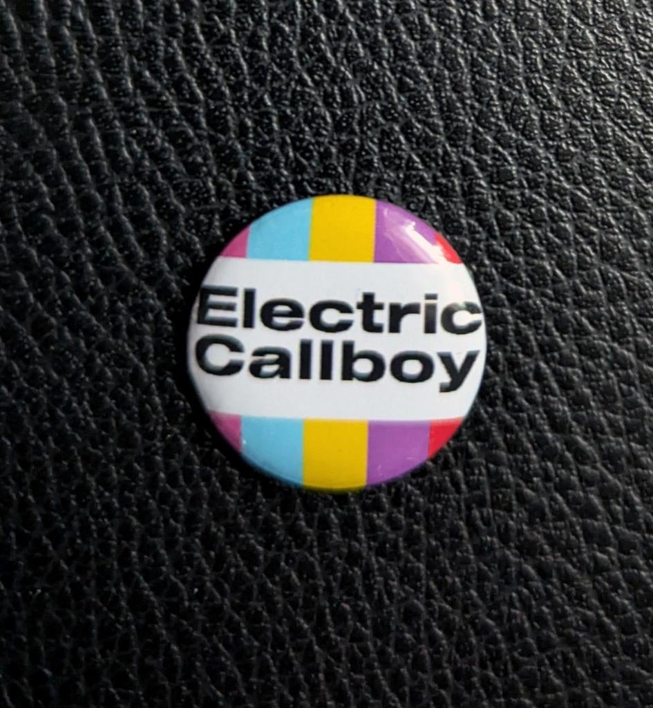 Electric Callboy Button / Pin - Muziek Accessoire, Verzamelen, Speldjes, Pins en Buttons, Ophalen of Verzenden, Nieuw