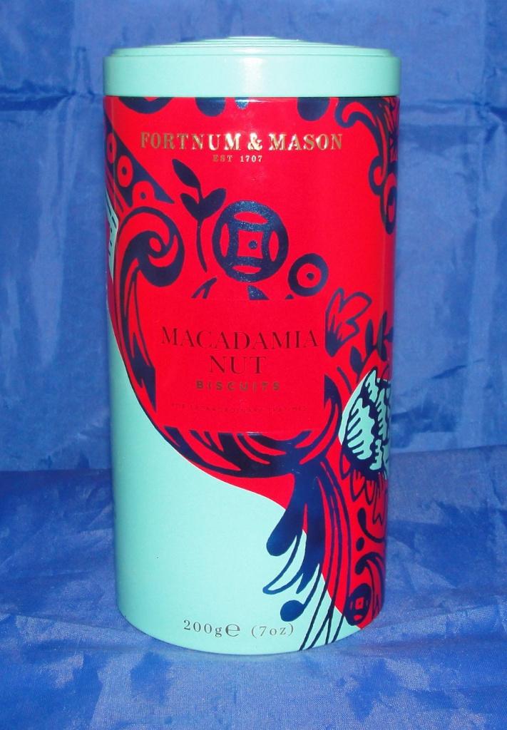 Fortnum&Mason Lemon Curd biscuits blik, Ophalen of Verzenden, Zo goed als nieuw, Koek(jes), Overige merken