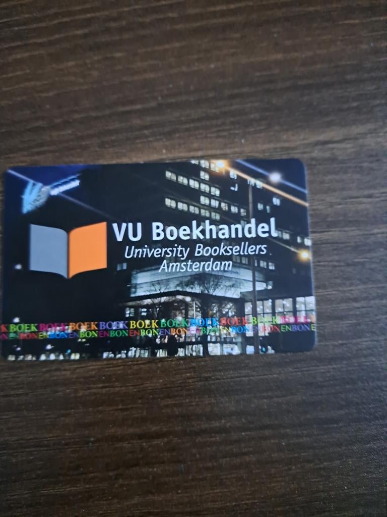 Boekenbon saldo 25 euro, Tickets en Kaartjes, Kortingen en Cadeaubonnen