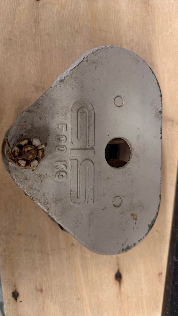 Loopkat 500kg voor H-balk, Doe-het-zelf en Verbouw, Ophalen, Gebruikt, Handmatig