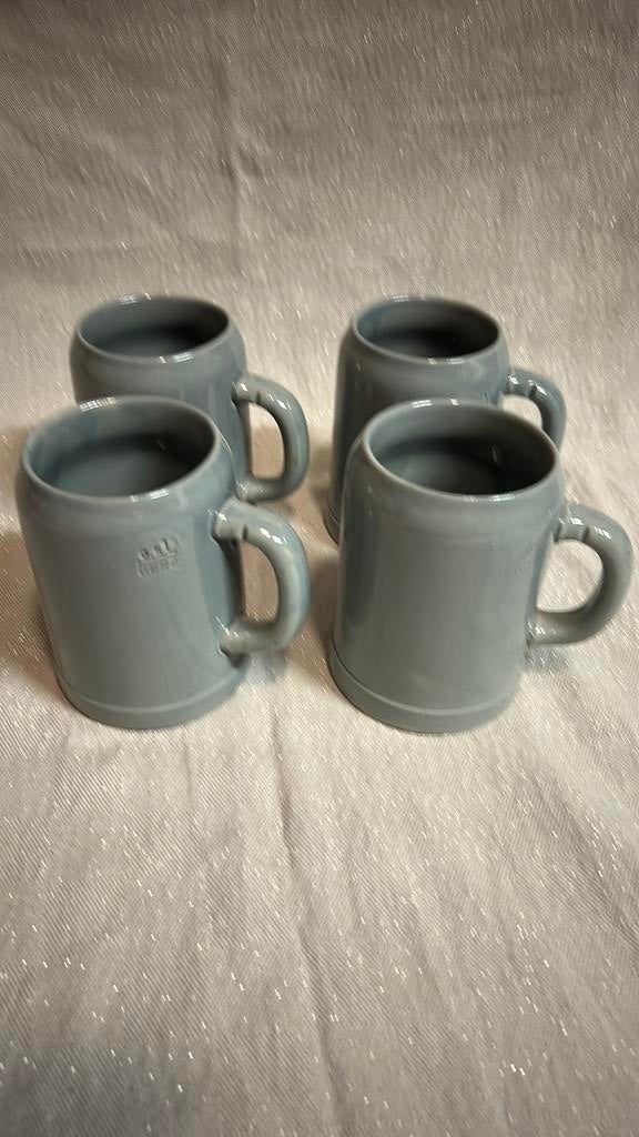 Vintage bierpul Gerz 4 stuks, Ophalen of Verzenden, Zo goed als nieuw, Overige stijlen, Overige typen