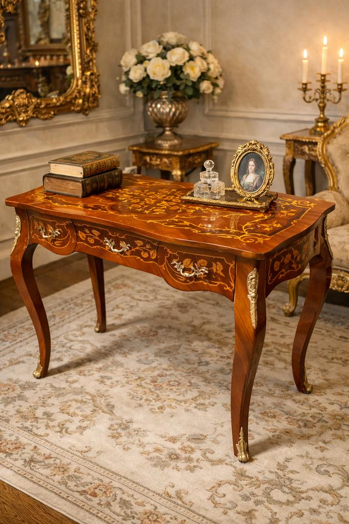 Bureau met 3 lade, Ophalen of Verzenden