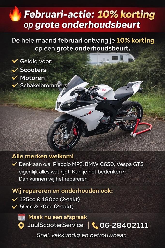 Scooter monteur