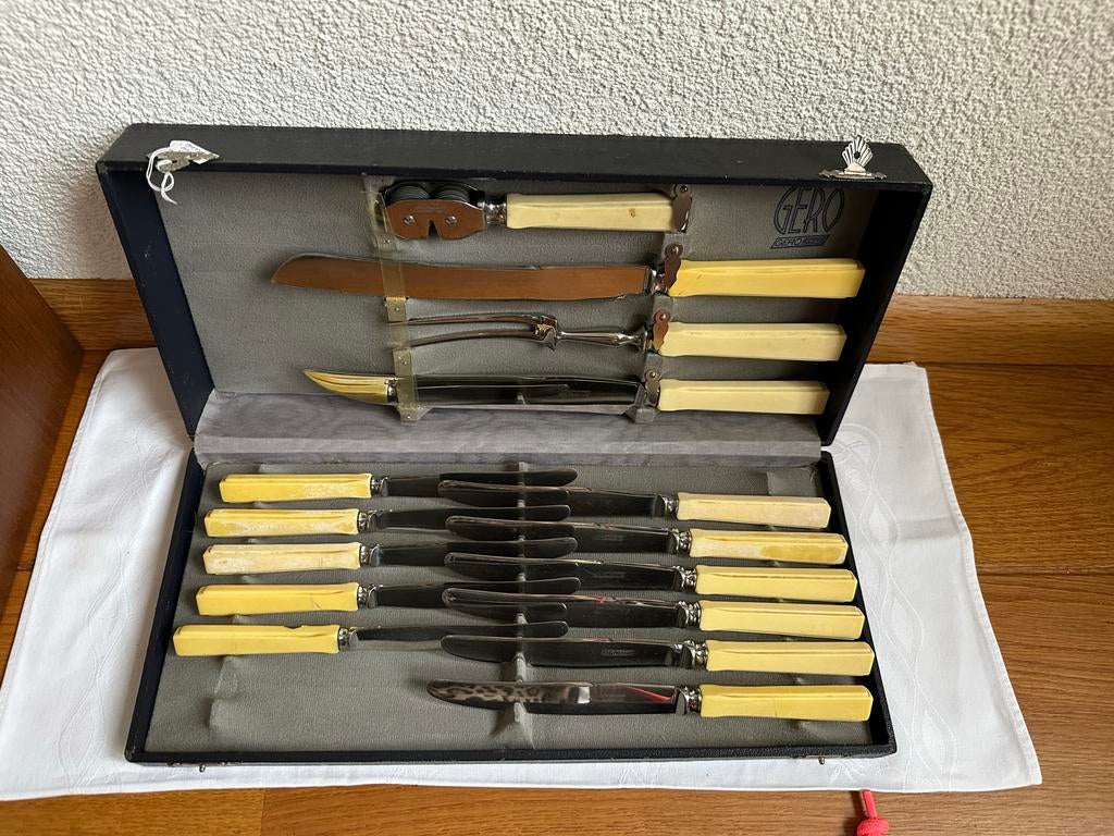 Gero messen Cassette met benen handvatten, Ophalen of Verzenden