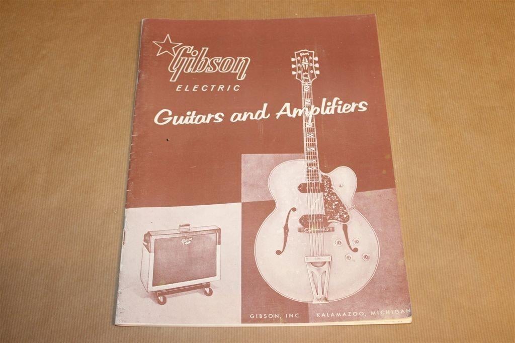 1958 Gibson Electric Guitars And Amplifiers — Catalogus, Ophalen of Verzenden, Gelezen, Artiest
