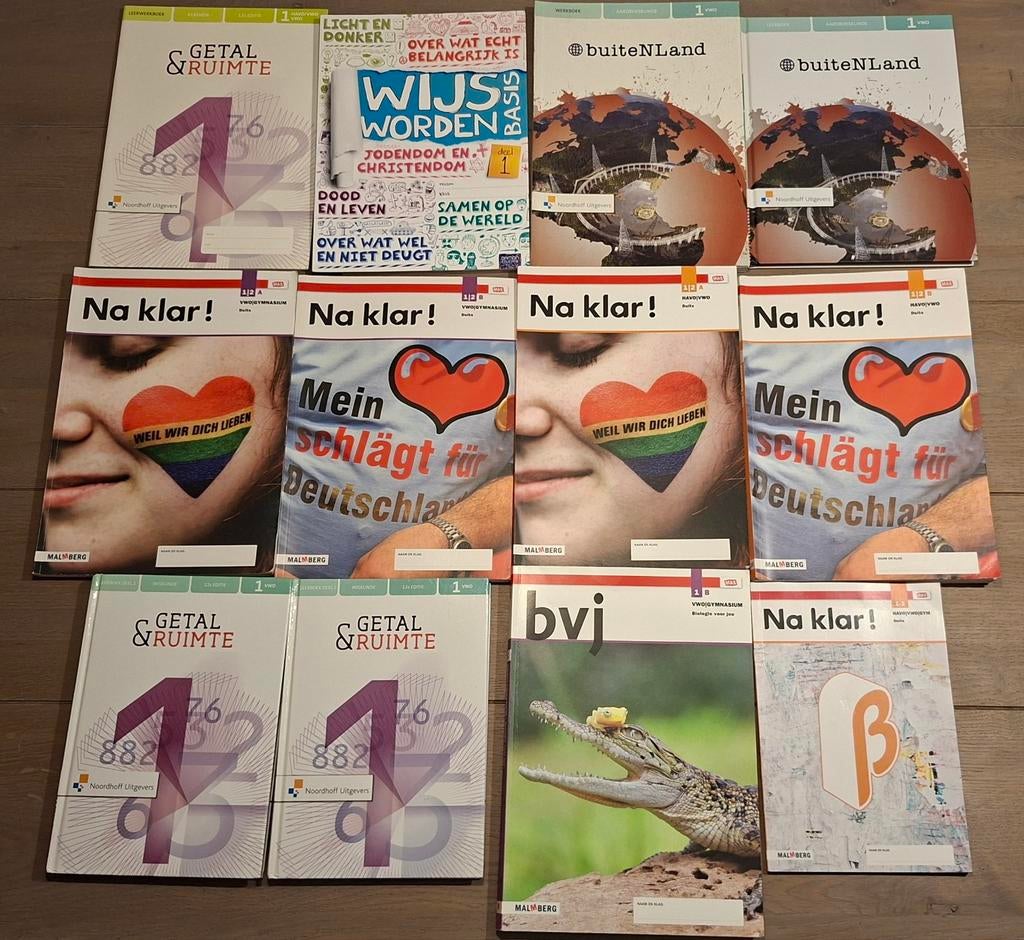 Schoolboeken VWO/HAVO 1 - Diverse vakken, Overige vakken, Diverse auteurs, Ophalen of Verzenden, Zo goed als nieuw