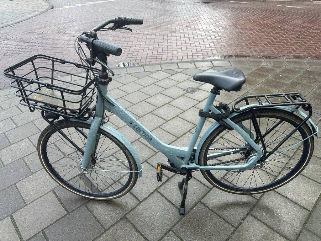 cortina common blauw damesfiets, 56 cm of meer, Ophalen of Verzenden, Overige merken, Versnellingen