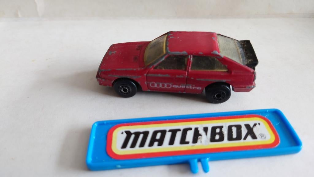 Matchbox Audi Quattro - Vintage Speelgoedauto, Ophalen of Verzenden, Gebruikt, Auto, Matchbox